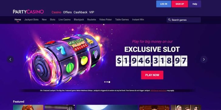 Party casino no deposit bonus